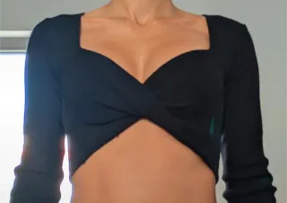 Camisola Malha Curta Mango