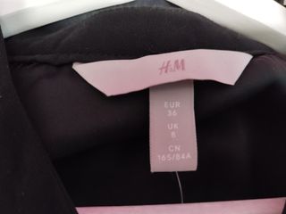 Vestido negro H&M