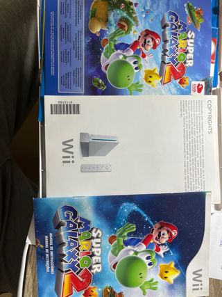 Super Mario Galaxy 2 Wii con instrucciones