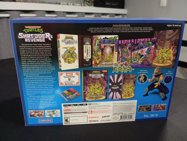 TMNT Shredder's Revenge Radikal Edition Switch