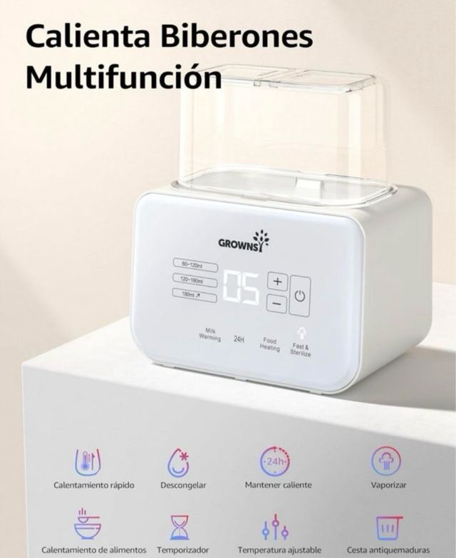 Calienta Biberones Growsy