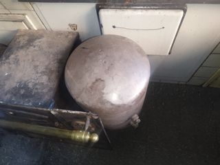 Cocina de carbón completa