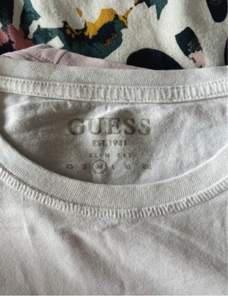 Camiseta Guess Blanca 