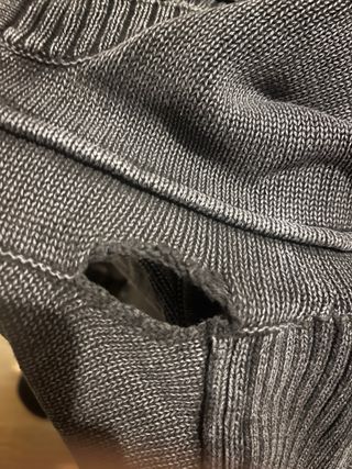 Chaqueta Calvin Klein gris con capucha