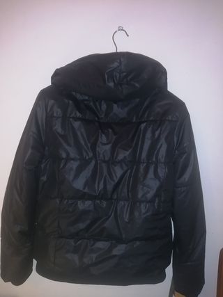 Chaqueta Inside Talla L Negra con Capucha
