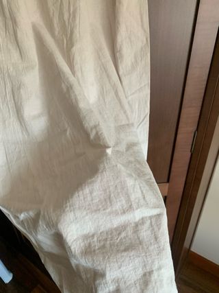 Vestido largo beige de verano