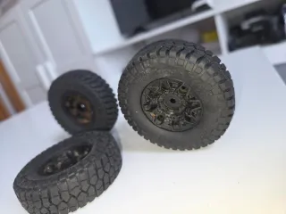 Ruedas beadlock RC Crawler FMS FCX18 Hummer