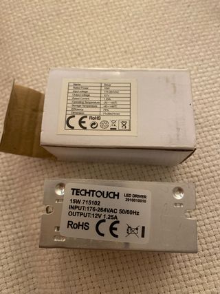 TECHTOUCH LED Driver 15W 176-264VAC