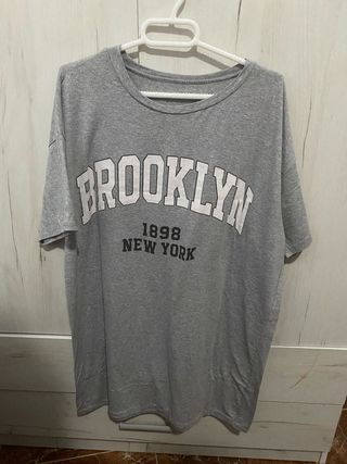 Camiseta gris Brooklyn 1898 New York