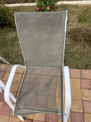 Tavolo da giardino Mesa in vetro e metallo