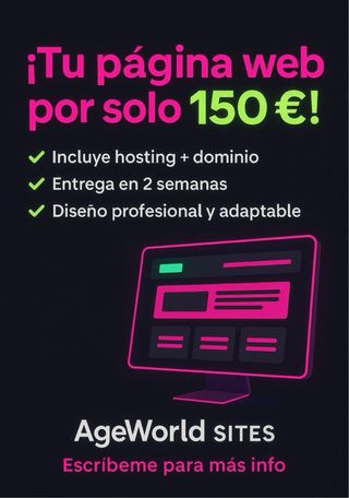 servicios pàgina web (menos de 7 dias la tienes)