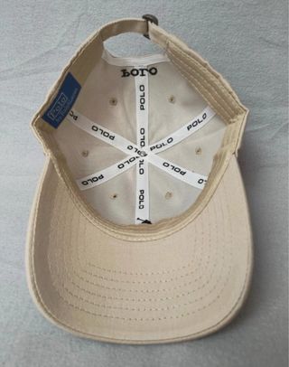 Elegante Gorra Polo Ralph Lauren Beige