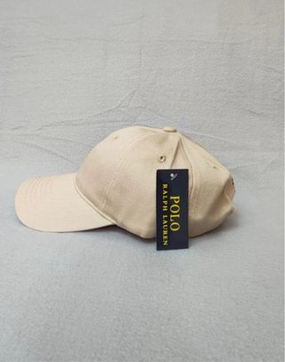 Elegante Gorra Polo Ralph Lauren Beige