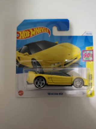 Hot Wheels 90 Acura NSX Amarillo