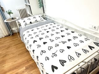 Juego sábanas cama 90 corazones. 3 piezas.