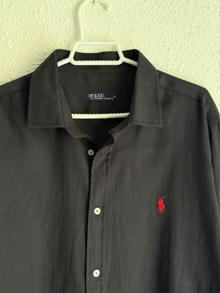 Camisa Polo Ralph Lauren Negra L