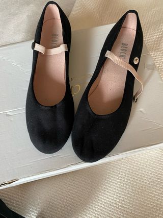 Zapatos de baile carácter marca Bloch en negro