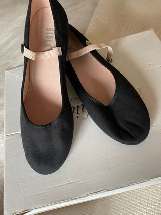 Zapatos de baile carácter marca Bloch en negro