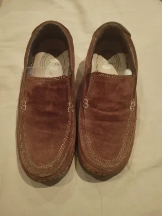 Mocasines Marrones de Ante