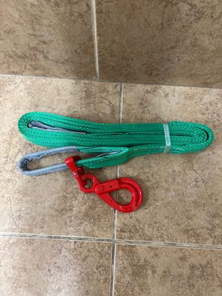 Eslinga de remolque con gancho
