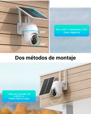 Cámara Vigilancia Solar 4G