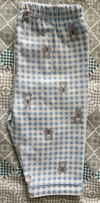 Pijama bebé niño 3-6 meses ositos