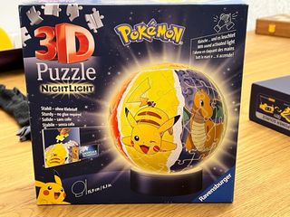 Puzzle 3D Pokémon Lámpara Nocturna Ravensburger