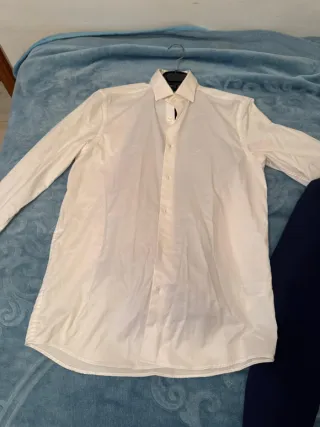 Traje de Fiesta con Camisa de vestir blanca talla 