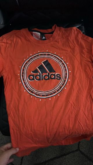 Camiseta Adidas Naranja talla 12