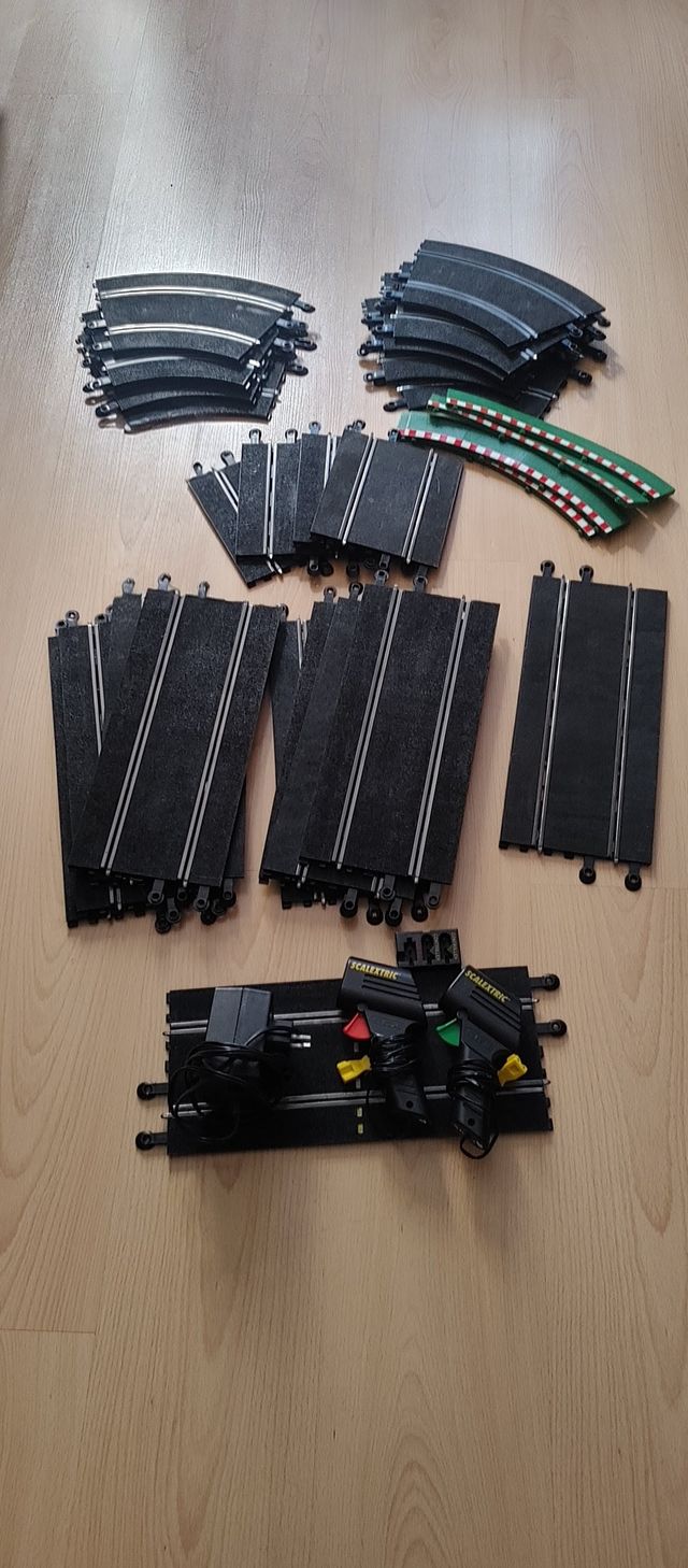Scalextric lote pistas