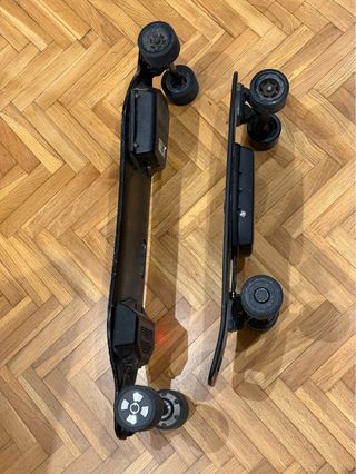 2 x Skates Eléctricos (Meepo v1.5 y Vestar Mini)