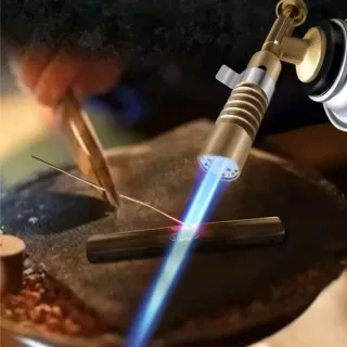 Pistola de soldadura y soplete