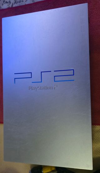 Playstation 2 Fat Plateada