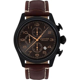 Reloj Gigandet Cronógrafo Marrón "Peaky Blinders"