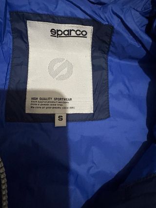 Plumífero Sparco Azul Talla S