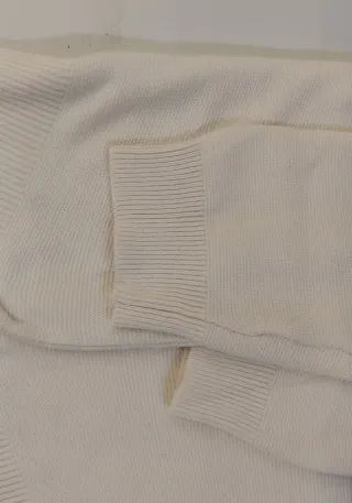 Jersey PULL&BEAR Blanco y Rayas  Talla XL Nuevo