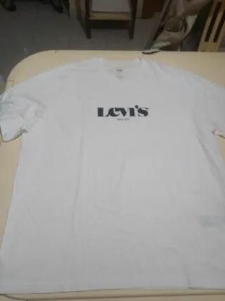 Camiseta Levi's Blanca de hombre Nueva Talla XL