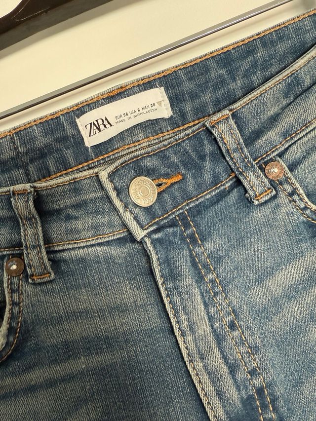 Pantalón vaquero Zara T.38