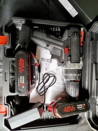 Taladro Inalámbrico + 2 baterías 48VF