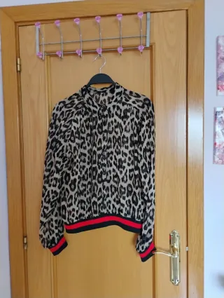 Blusa Mujer Estampado Leopardo