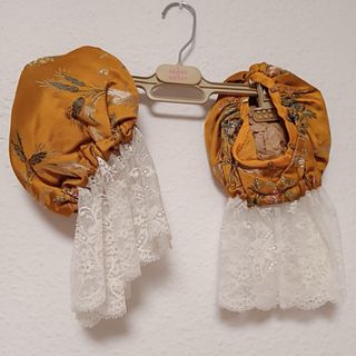 Traje de Fallera Niña Oro y Multicolor