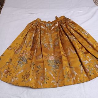 Traje de Fallera Niña Oro y Multicolor