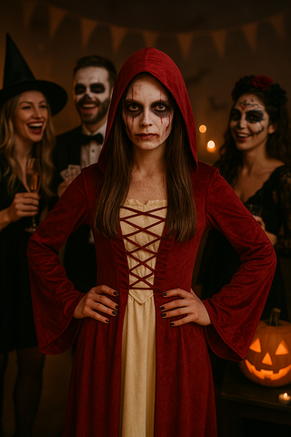 Disfraz Bruja Mujer Talla M-L Halloween