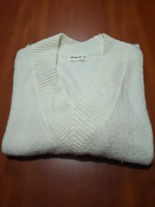 Jersey Brownie Blanco Talla S