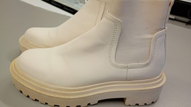 Botines Stradivarius Beige Num 35 Invierno