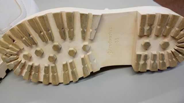 Botines Stradivarius Beige Num 35 Invierno