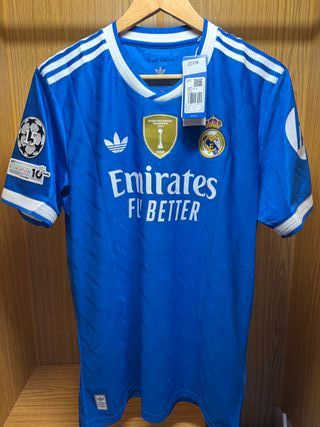 Camiseta Real Madrid Mbappe Talla L