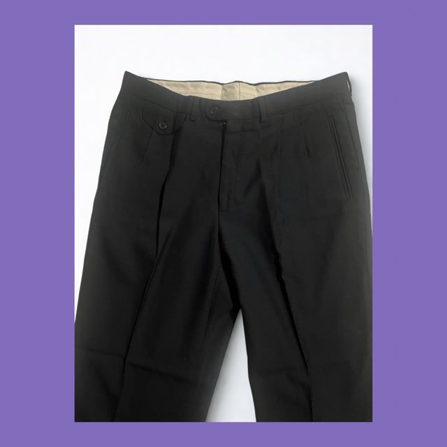 Pantaloni neri classici da uomo Emilio Tucci