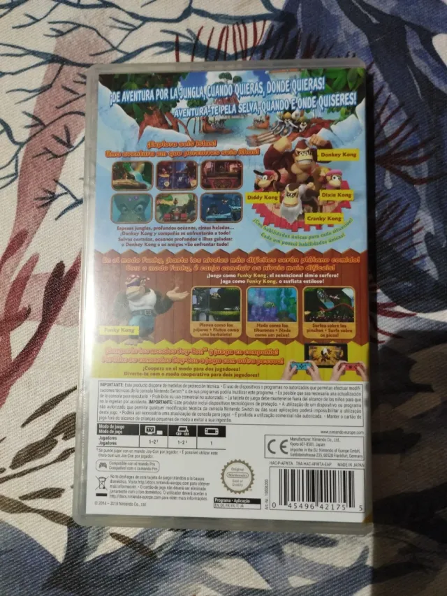 Interruttore di congelamento tropicale Donkey Kong Country