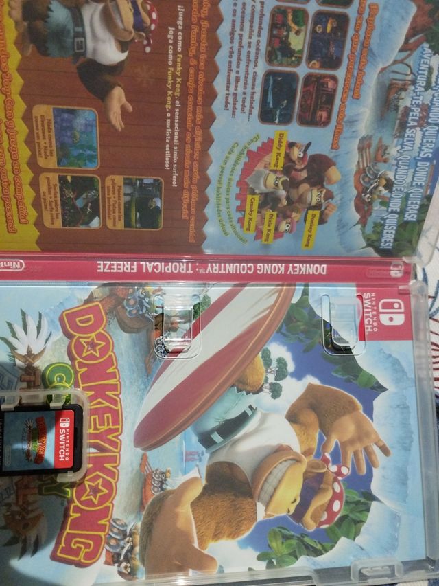 Interruttore di congelamento tropicale Donkey Kong Country